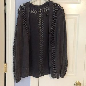 All Saints grey sweater